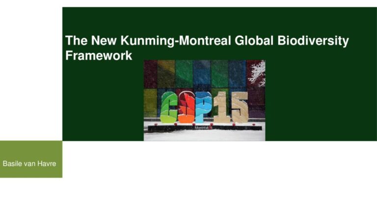 Community Conservation Research Network | The New Kunming-Montreal ...