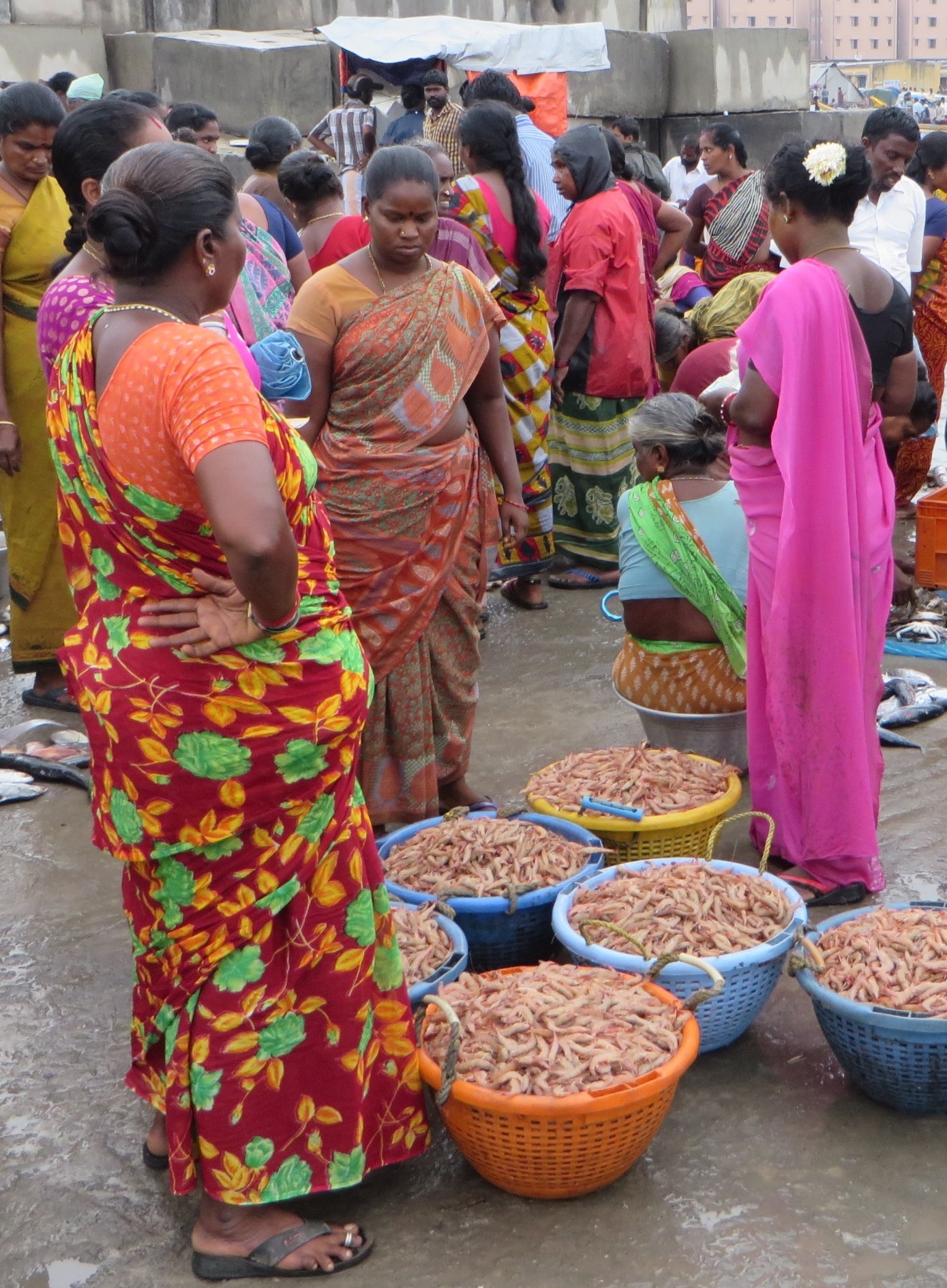 4.3 Women_at_fish_market_in_Chennai__India